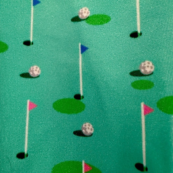 Court Haley Girls Got Drive Golf Print Pull-On Skort Women's Size Medium - Picture 3 of 6